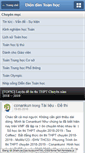 Mobile Screenshot of diendantoanhoc.net